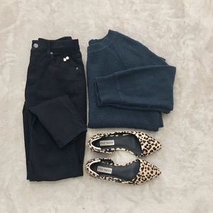 J.Crew Dark Green Sweater